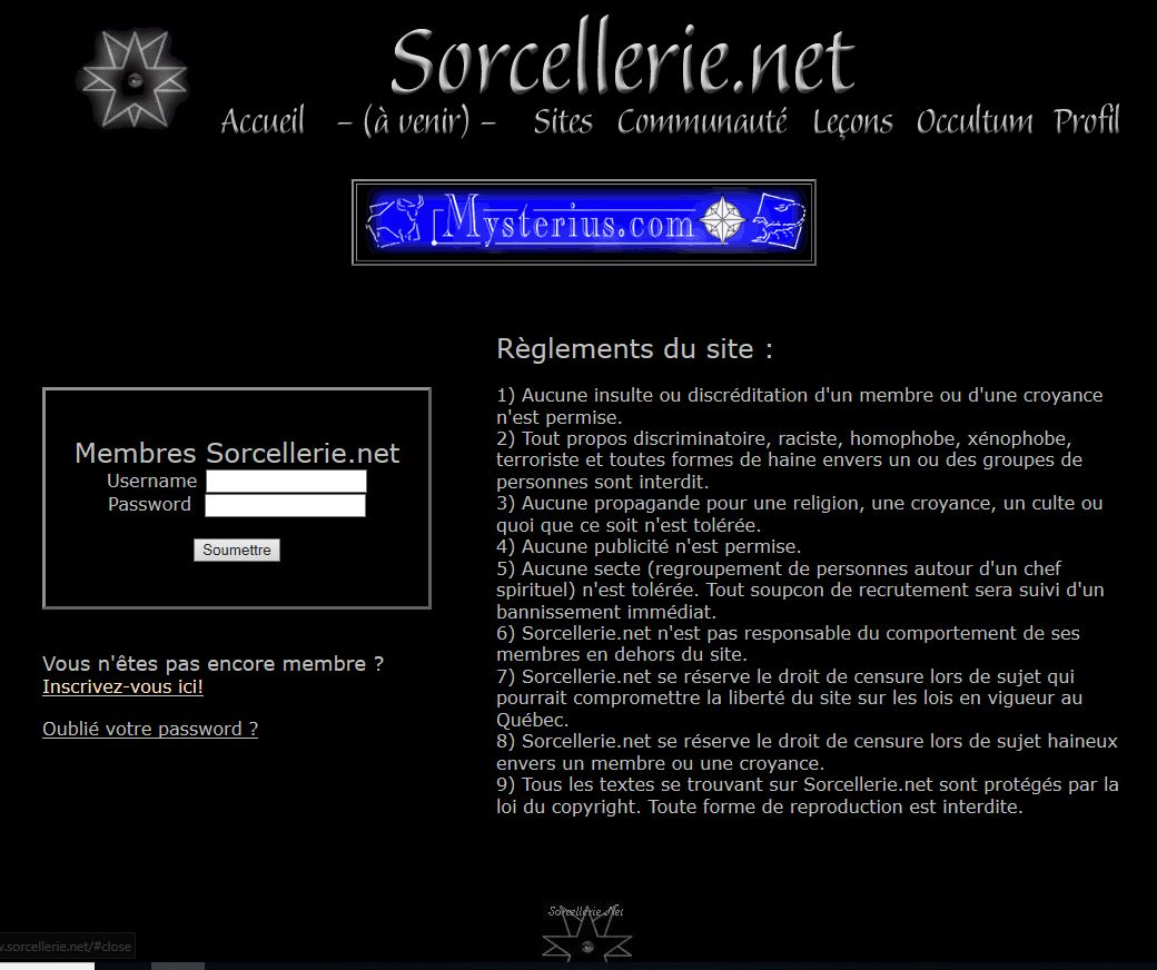 S.net 2003 Sorcellerie.net 2003